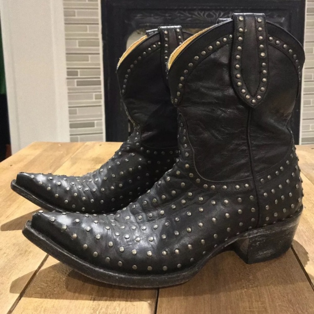 Old Gringo Studded Boots Womens 7